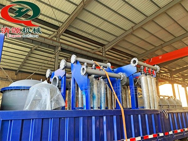 今日發貨安徽客戶壓力篩、排渣分離機、除砂機